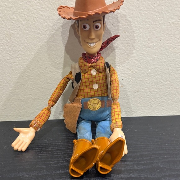 Other - 1995 Woody Action Figure with Hat and Bandana from Toy Story